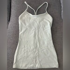 Mint Lululemon Power Y Tank
